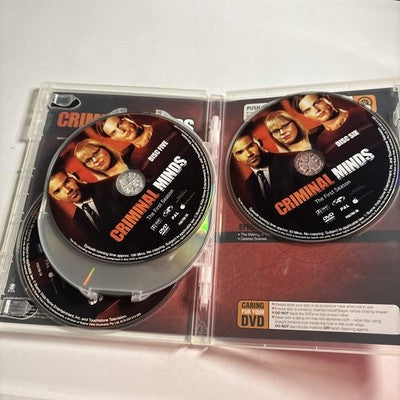 Criminal Minds : Season 1 (DVD, 2005) Region 4
