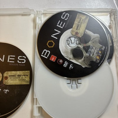 Bones : Season 4 (DVD, 2008) Brendan Fehr, Ryan O'neal, Gina Torres Region 4