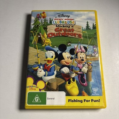 Mickey Mouse Clubhouse - Mickey's Great Outdoors (DVD, 2010) Region 4
