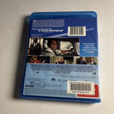 Flight (Blu-ray, 2012) Denzel Washington Region B