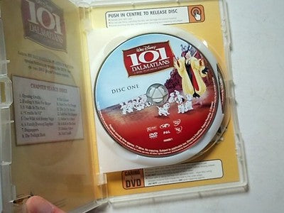 101 Dalmatians (DVD, 1961) Disney Region 4