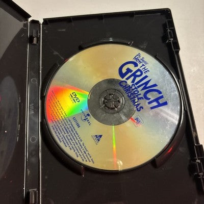 Dr Suess How The Grinch Stole Christmas (DVD, 2000) Jim Carrey Region 4,2