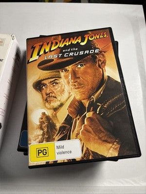 Indiana Jones - Complete Adventure Collection (Box Set, DVD, 2009) Region 4
