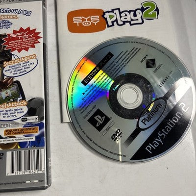 EYE TOY : Play 2 - PS2 Game in Case w/ Manual PAL