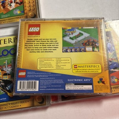Lego Masterpiece: Loco, Chess, Legoland, Racers PC CDROM 1999