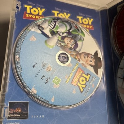 Toy Story / Toy Story 2 / Toy Story 3 (DVD, 2010) Region 4