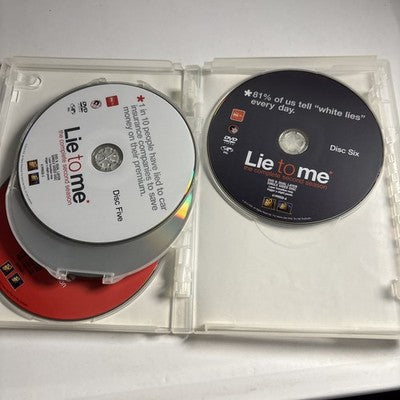 Lie To Me - Season 2 (DVD, 2010, 6 Disc) Tim Roth Region 4
