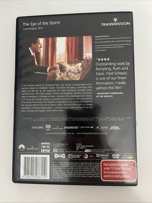The Eye of the Storm (DVD, 2011) Geoffrey Rush, Judy Davis, Colin Friels Region4