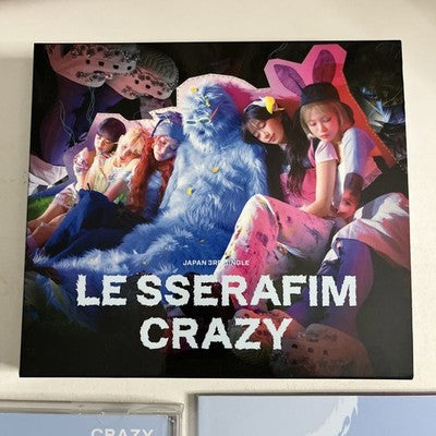 Le Sserafim – Crazy (CD, 2024) Limited Edition A Japan TYCT-39253