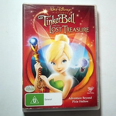 Tinker Bell and the Lost Treasure (DVD, 2009) Region 4