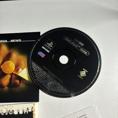 Sony Playstation 1 Dual Shock Demo Disc PAL 1998 Sced-01386