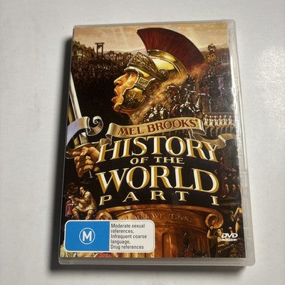 History of the World - Part 1 (DVD, 1981) Mel Brooks Region 4 NEW