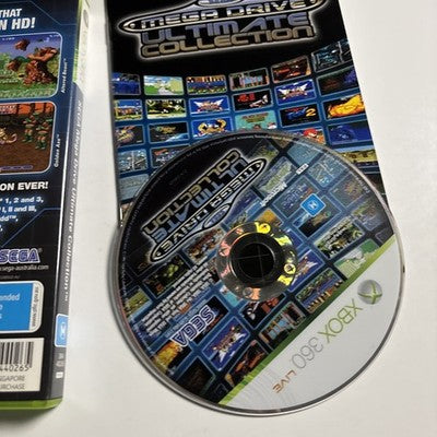 Sega Mega Drive Ultimate Collection for Xbox 360 Manual PAL