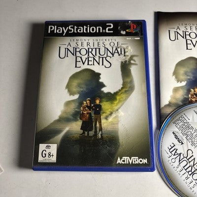Lemony Snickets A Series Of Unfortunate Events PS2 Sony Playstation 2 Game PAL