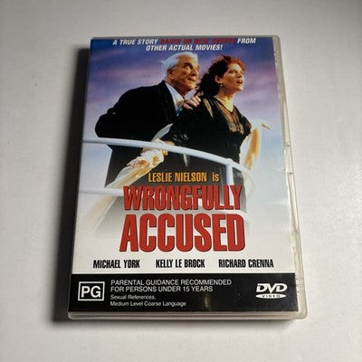 Wrongfully Accused (DVD, 1998) Leslie Nielsen Region 4