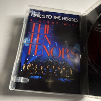 Here's to the Heroes - A Night with the Ten Tenors (DVD, 2006) Region 4,2