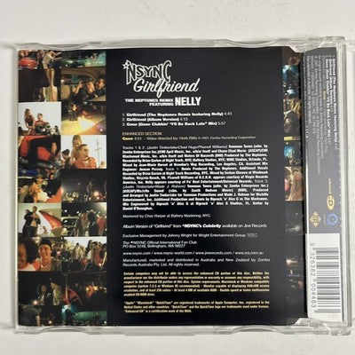 *NSYNC, Nelly – Girlfriend (The Neptunes Remix) (CD, 2002) Australia 9253422