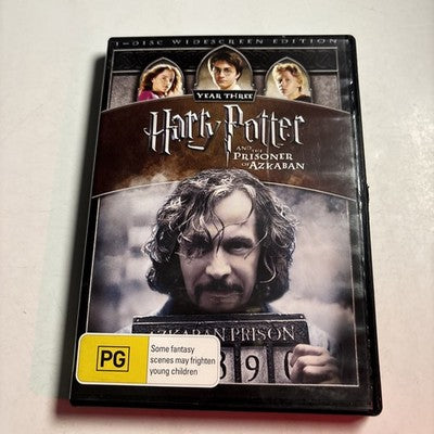 Harry Potter and the Prisoner of Azkaban (DVD, 2004) Region 4