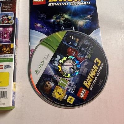 LEGO BATMAN 3: BEYOND GOTHAM - for XBox 360 - Complete w Manual PAL