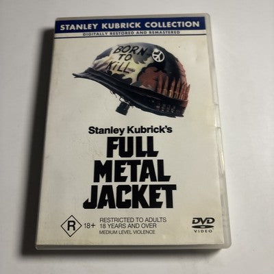 Full Metal Jacket (DVD, 1987) Matthew Modine, Adam Baldwin, Region 4
