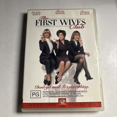 The First Wives Club (DVD, 1996) Goldie Hawn, Diane Keaton Region 4