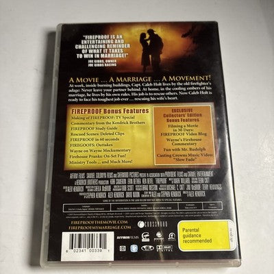 Fireproof (DVD, 2008) Kirk Cameron All Regions