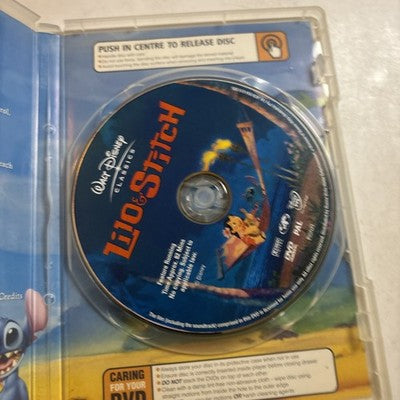 Lilo & Stitch (DVD, 2001) Region 4