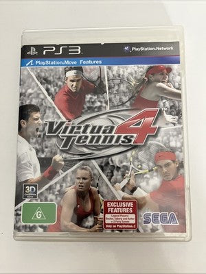 Virtua Tennis 4 Sony PlayStation PS3 2011 Game