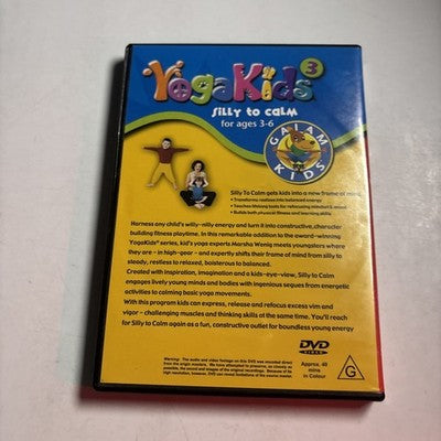 Yoga Kids - Silky To Calm For Ages 3-6 (DVD) All Regions