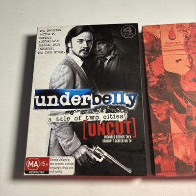 Underbelly - A Tale of Two Cities Uncut (DVD, 2008) Region 4