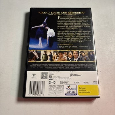 Mao's Last Dancer (DVD, 2009) Kyle MacLachlan, Joan Chen, Region 4 NEW