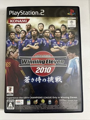 World Soccer Winning Eleven 2010 PS2 Sony PlayStation NTSC-J JAPAN Game Complete