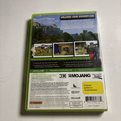 Minecraft (Xbox 360, 2012) PAL