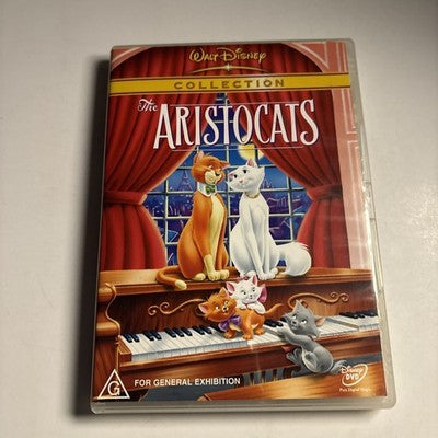 The Aristocats (DVD, 1970) Disney Region 4 NEW