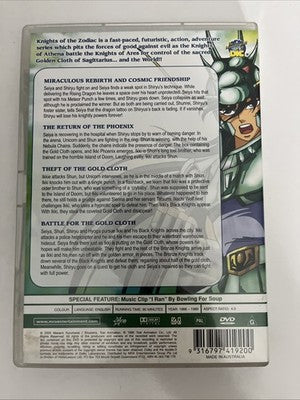 Knights of the Zodiac : Vol 2 (DVD, 1986) Anime Region 4