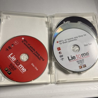 Lie To Me - Season 2 (DVD, 2010, 6 Disc) Tim Roth Region 4