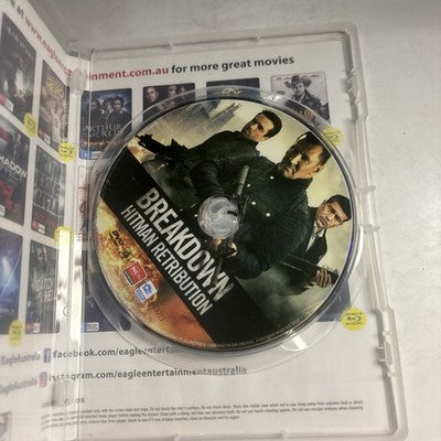 Breakdown - Hitman Retribution (DVD, 2016) Craig Fairbrass, Region 4