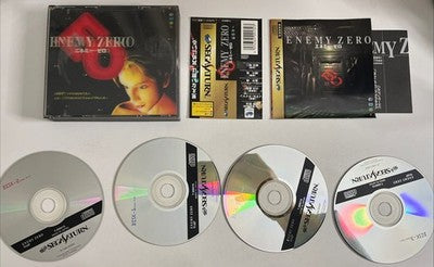 Enemy Zero SEGA Saturn SS NTSC-J JAPAN Survival Horror 1996 Game Complete