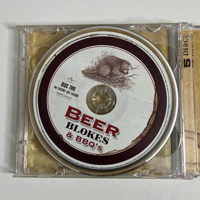 Various – Beer, Blokes & BBQ's  (CD, 2008, 2-DIsc)
