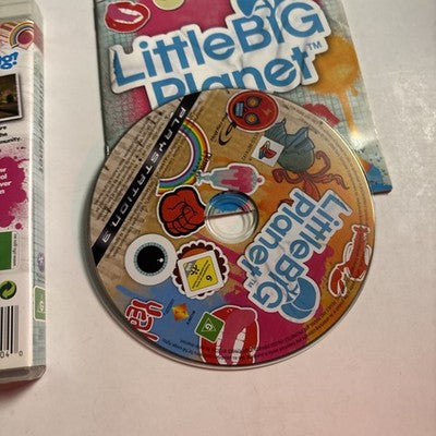 LittleBigPlanet (Sony PlayStation 3, 2008) - Includes Manual
