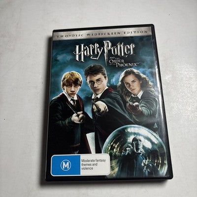 Harry Potter and the Order of the Phoenix (DVD, 2007) Region 4 NEW