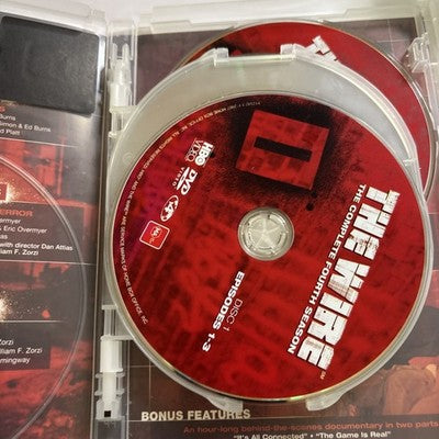 The Wire - The Complete Fourth Season 4 (DVD, 2007) Region 4