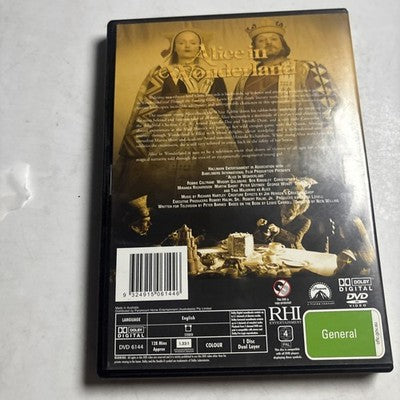 Alice in Wonderland (DVD, 1999) Gene Wilder, Peter Ustinov Region 4