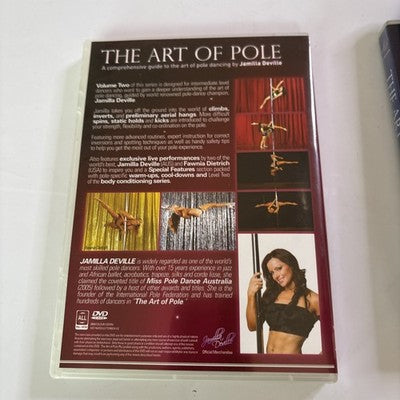 The Art Of Pole By Jamilla Deville Vol 1 2 3 (DVD) All Regions