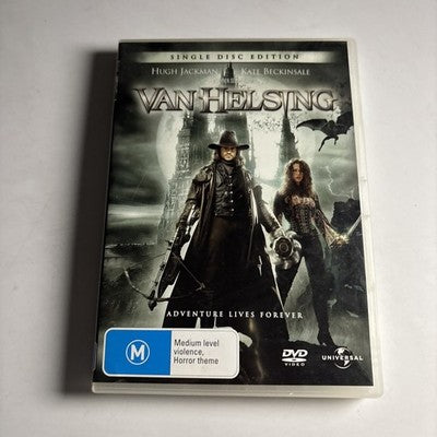 Van Helsing (DVD, 2004) Hugh Jackman, Kate Beckinsale Region 4,2