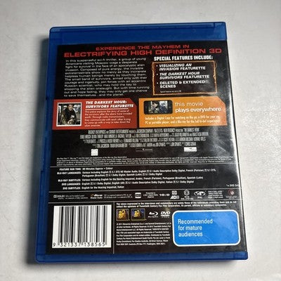 The Darkest Hour 3D (Blu-ray 3D + DVD, 2011) Region B,4
