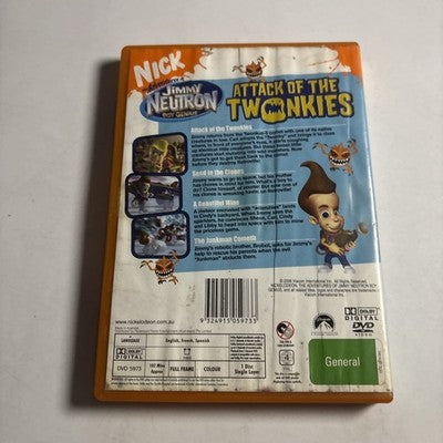 Jimmy Neutron - Attack of the Twonkies (DVD, 2005) Region 4