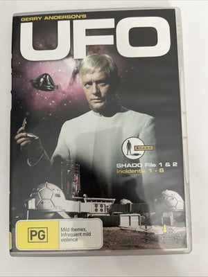 Gerry Anderson's UFO: SHADO File 1 & 2 (DVD, 2-Disc) All Regions