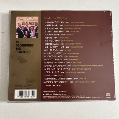 The Platters - Re-Recordings The Best Of (CD, 2004) Obi Japan PB-304