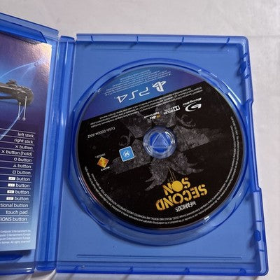 Infamous Second Son Playstation 4 Ps4 Game With Manual
